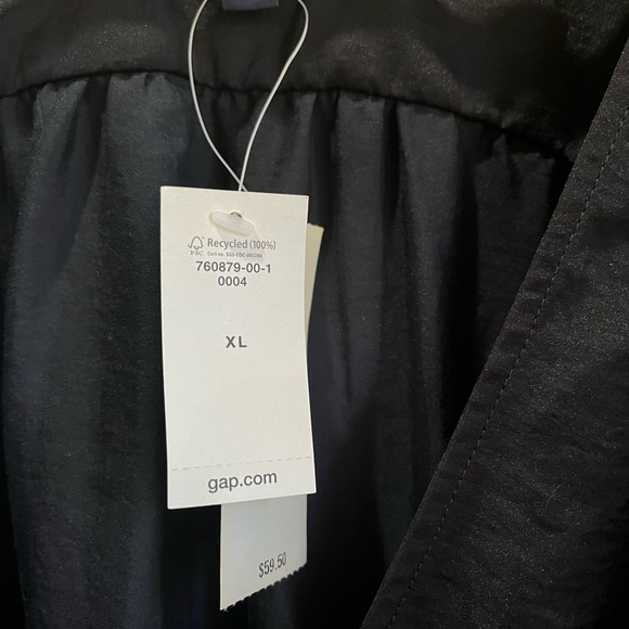 GAP, Black Blouse, Size XL, NWT - Picture 3 of 3
